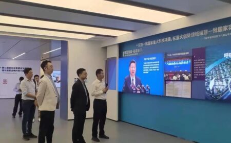 香港科大霍英东研究院拜访生物岛实验室，探讨双方多领域合作
