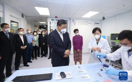 媒体聚焦｜国家主席习近平考察香港科学园