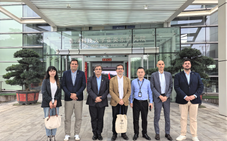 澳门理工大学、葡萄牙科英布拉大学访问团到我院参观交流